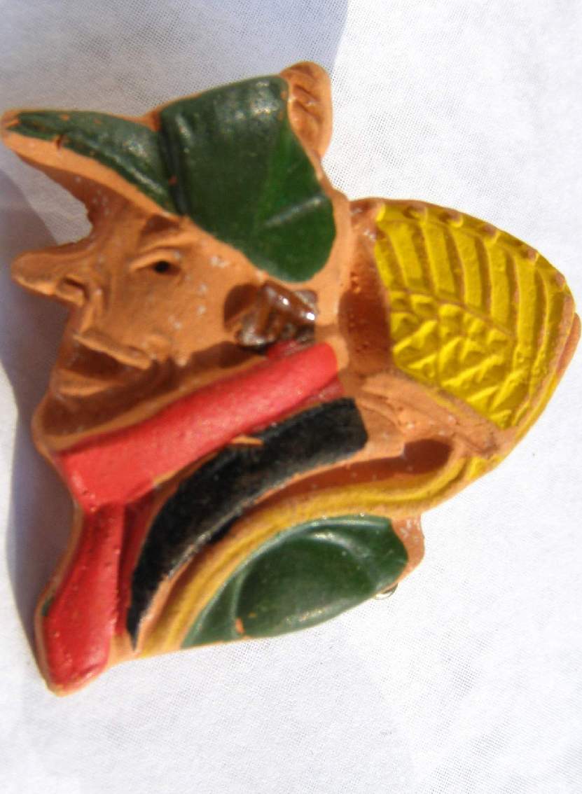 "Wilhelm Busch Figuren" Handbemalt, Keramik, WHW 1940