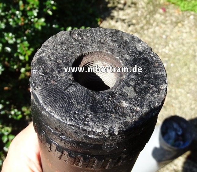 WH-Sturmgeschütz Deko-Patrone 7,5cm KWK 40 ,Panzer, Zustand 4