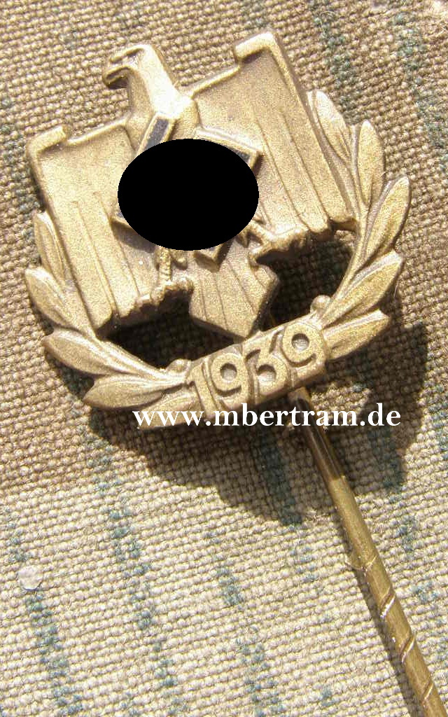 (NSRL) / DRL, Leistungsabzeichen 1939 in bronce