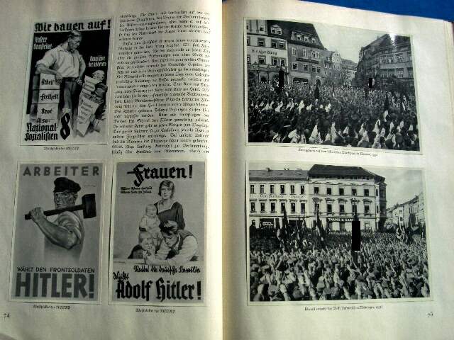 "Deutschland Erwacht". Cigaretten Bilderdienst Altona 1933