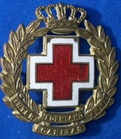 Niederlande, R.Kreuz, Devise " Nederland Inter Arma Caritas"