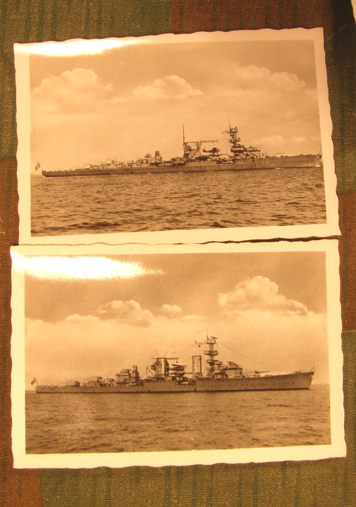 Die deutsche Flotte, 14 echte Foto Aufnahmen um 1941