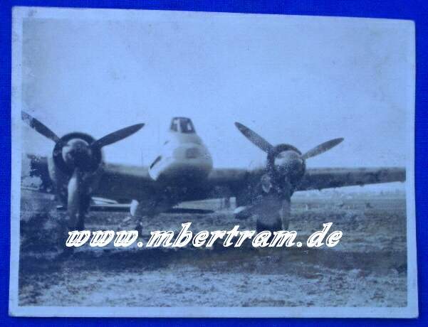 Foto Henschel Hs 129 Kampfflugzeug
