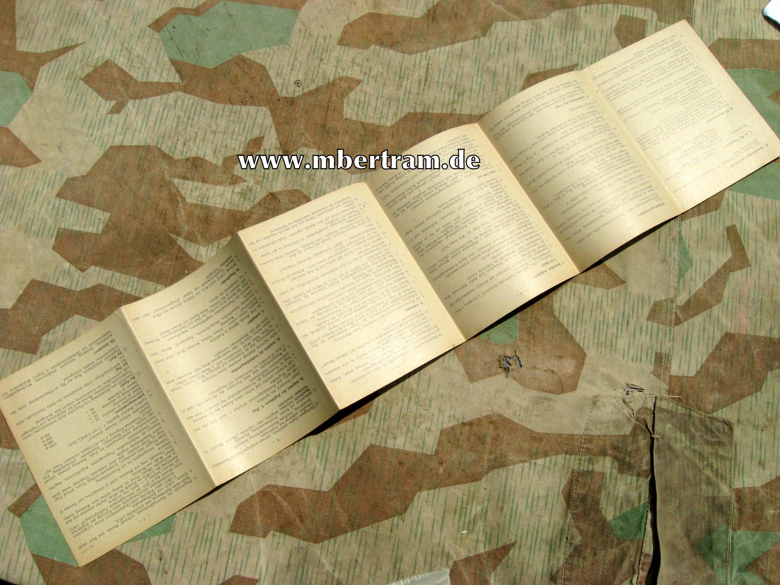 Die Kompanie als Vortrupp, Dienstanweisung 1943