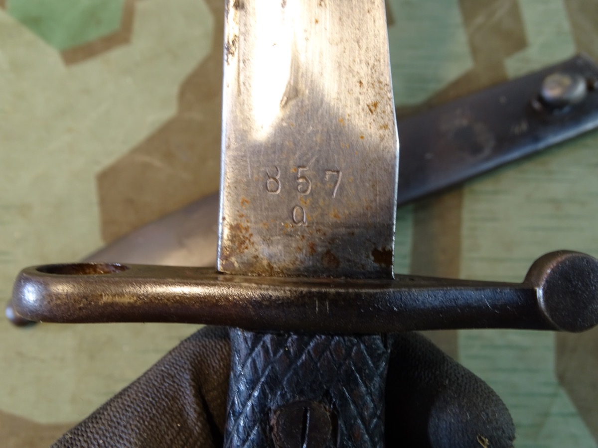 Seitengewehr Spanien M 1941 für Karabiner 98 La Coruna 