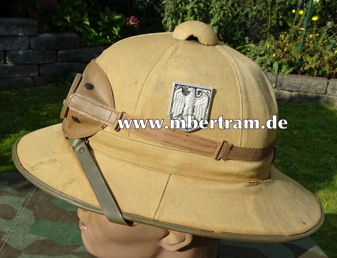 Wehrmacht Afrikakorps Tropenhelm 1. Modell, HR 1941