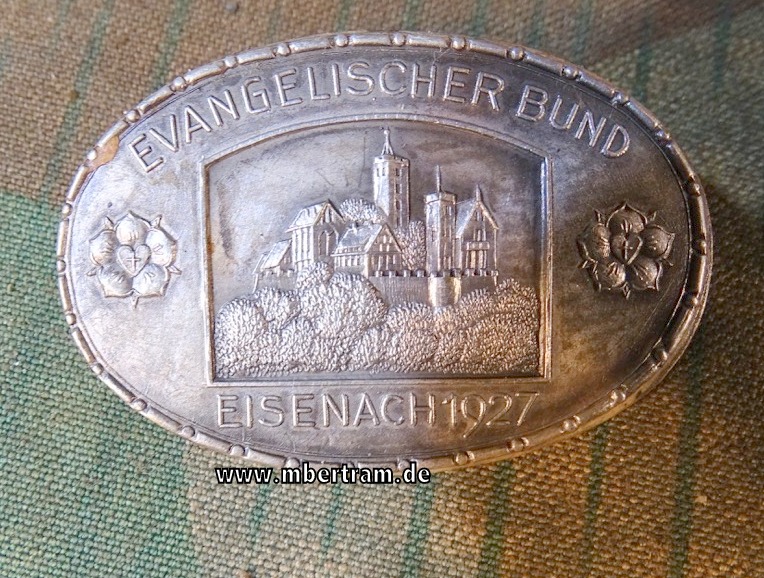 Abzeichen " Evangelischer Bund Eisenach 1927"
