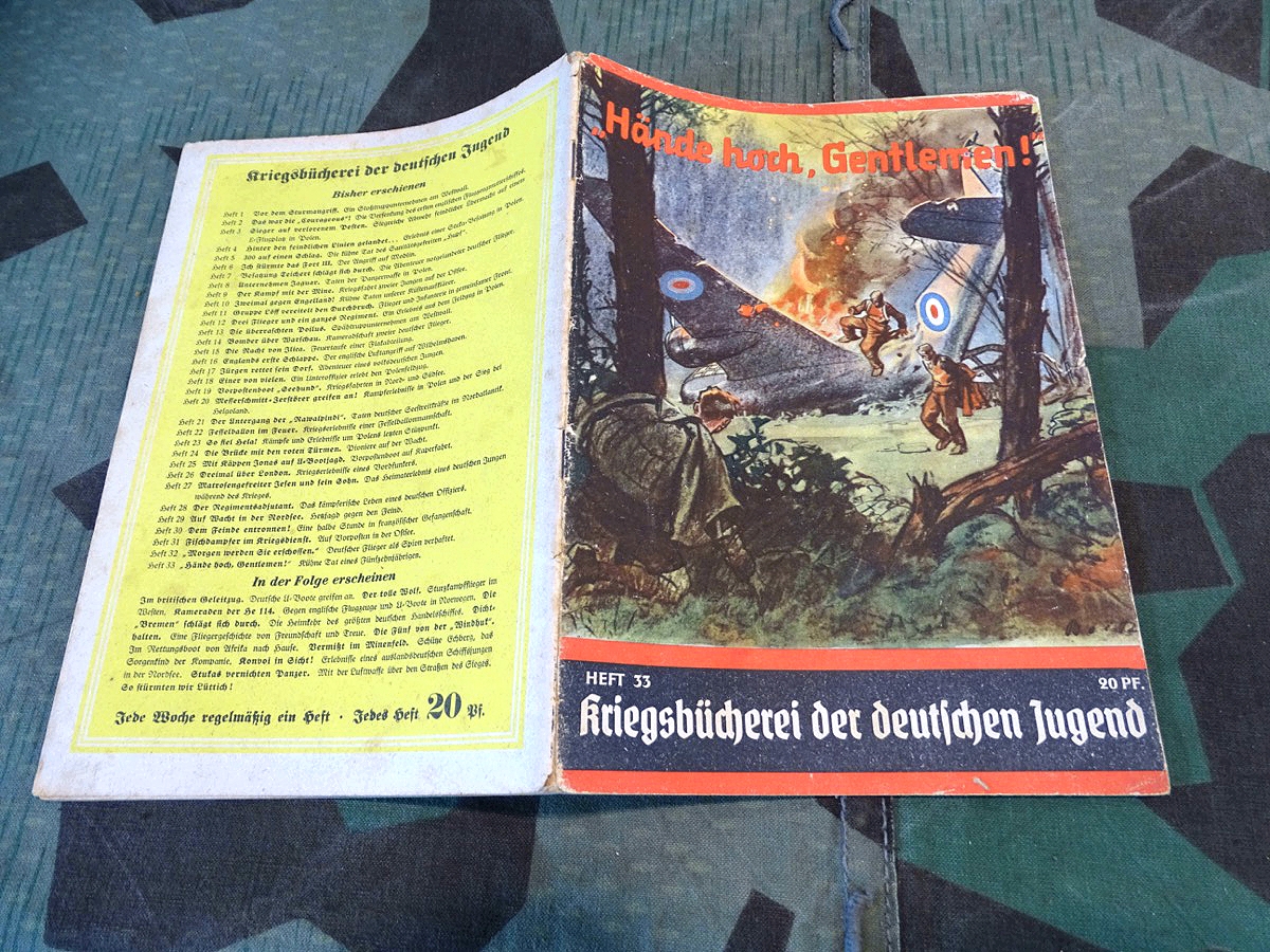 Kriegsbücherei der deutschen Jugend, Heft  33, Hände hoch Gentlemen