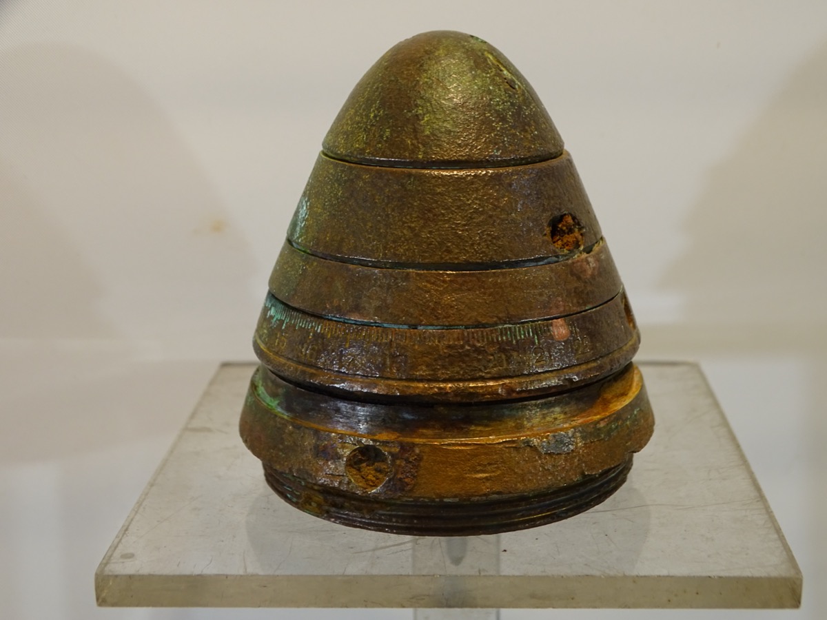 Deko Zünder 1. WW,  Fuze No 80, für britische 18 Pfünder, 10 Pfünder, 15 Pfünder , Gebirgskanone Deko Zünder 1. WW,  Fuze No 80, für britische 18 Pfünder, 10 Pfünder, 15 Pfünder , Gebirgskanone