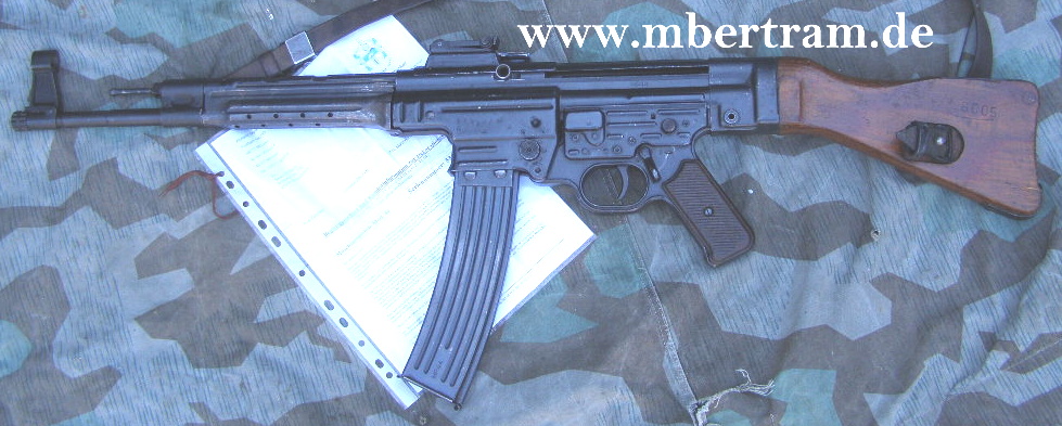 Deutsches Deko Sturmgewehr MP 44, Mit Prüfzertifikat!!!