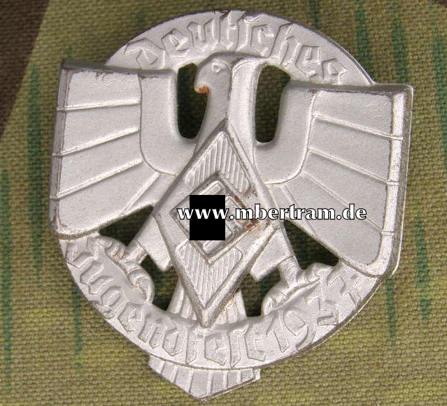 HJ - Deutsches Jugendfest 1937, durchbrochen