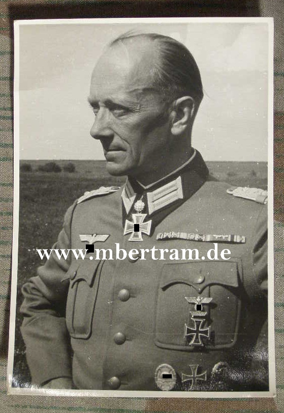 Eichenlaubverleihung an Kurt Jürgen Freiherr v. Lützow