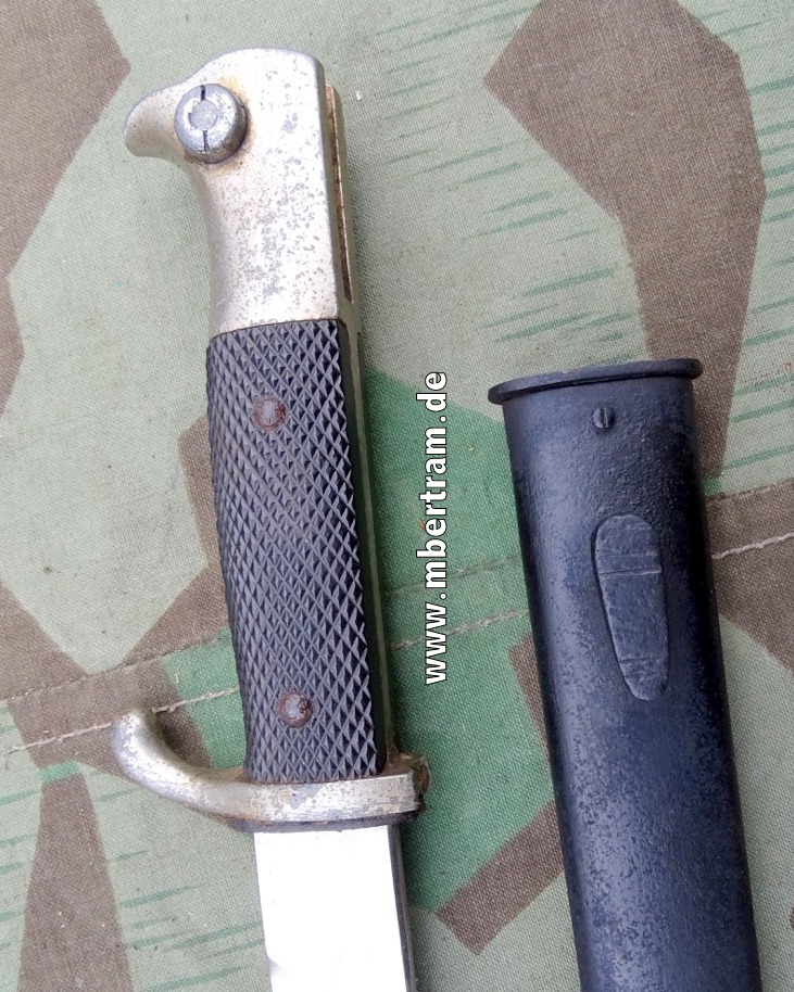 Wehrmacht Extra Seitengewehr KS 98,  "Gustav Spitzer Solingen"