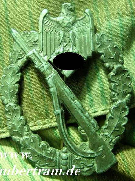 Infanteriesturmabzeichen bronze Feinzink, ohne Hersteller