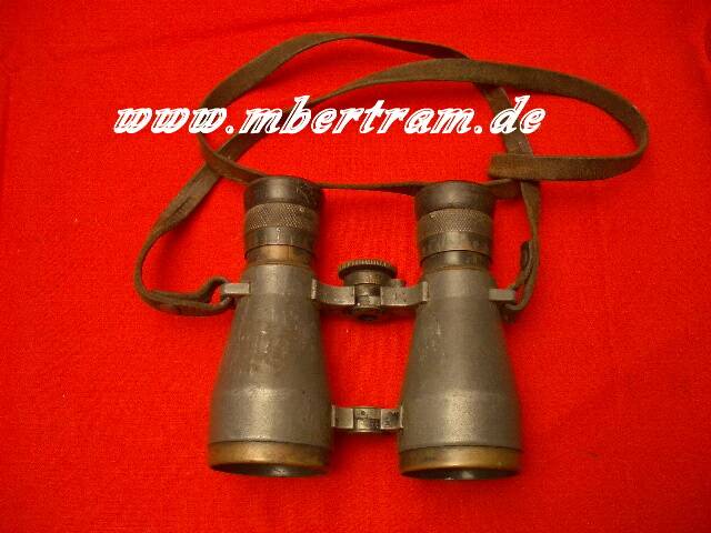 Dienstglas Mod. 08 Erster Weltkrieg. Hst.: Busch Rathenow