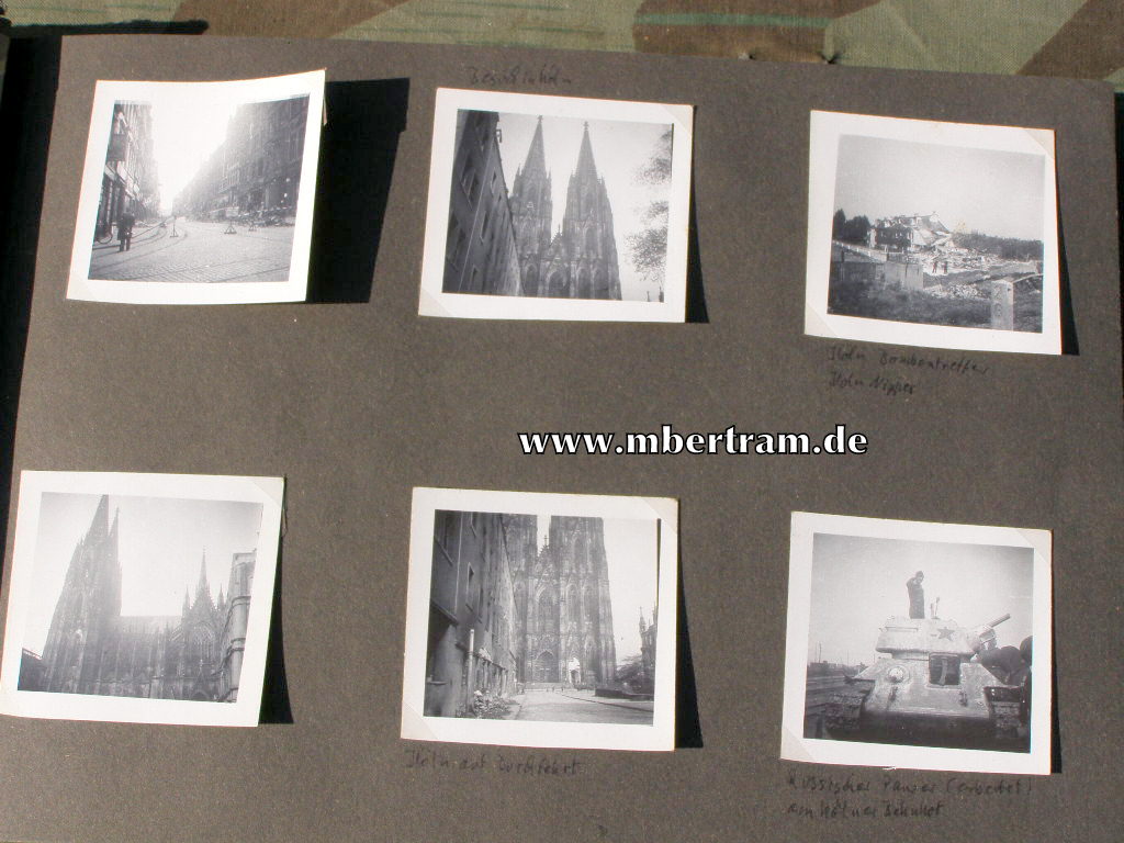 13620-28 Dienstzeit Fotoalbum U 552, Kommandant Erich Topp SELTEN !