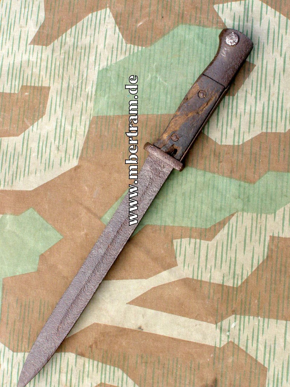 SEITENGEWEHR 84/98, wahrsch. Bodenfund, ohne Scheide