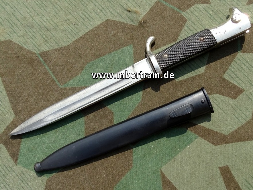 Wehrmacht Extra Seitengewehr KS 98,  "Gustav Spitzer Solingen", kurz