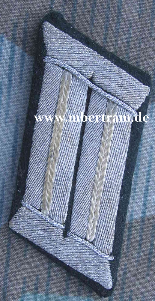 Kragenspiegel Offizier Infanterie für die Feldbluse