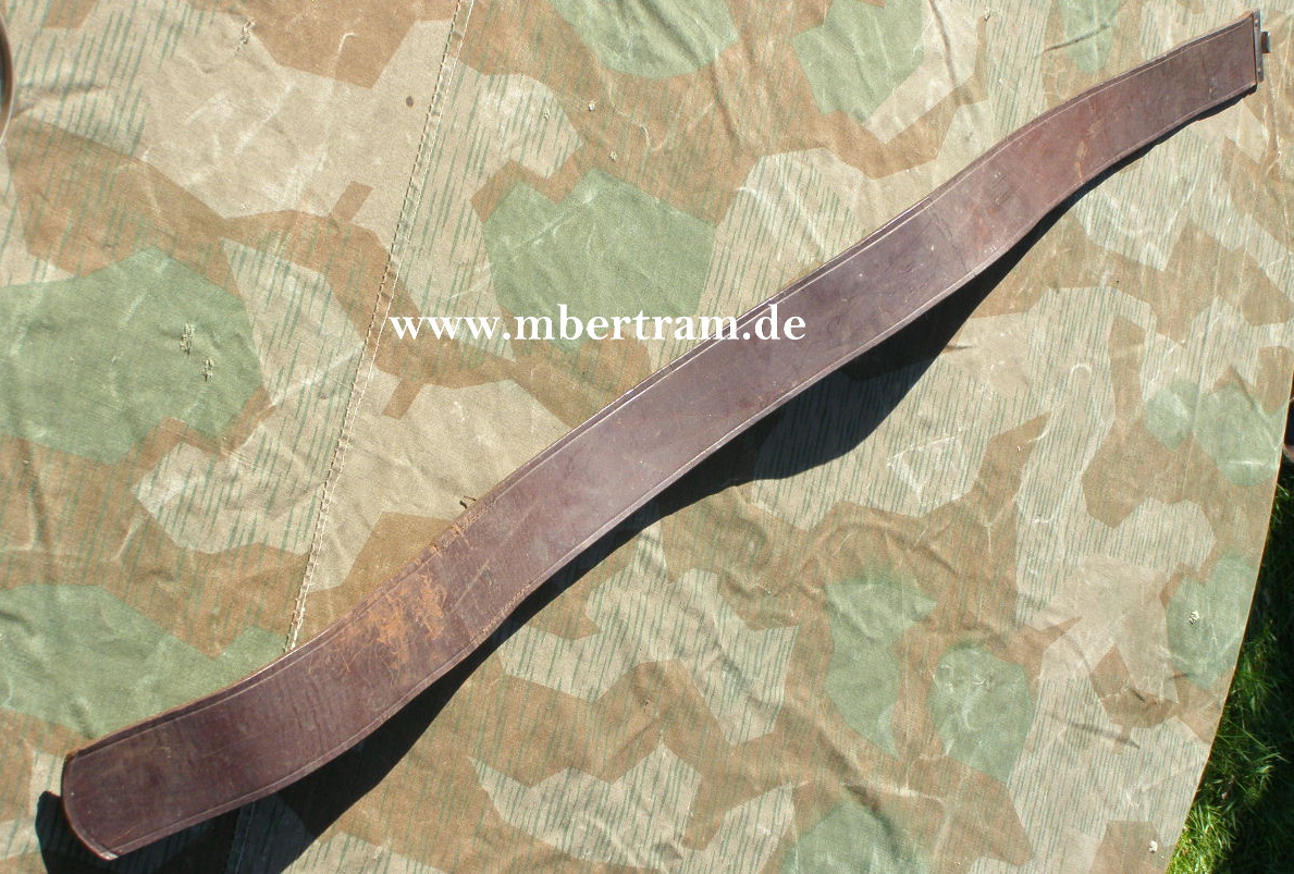 Luftwaffe/Marine/ HJ: brauner Koppelriemen, 95cm, 1943