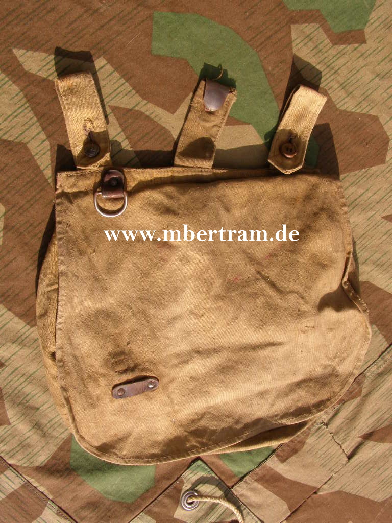 HJ Brotbeutel, mittelgrüner Stoff, " HJ Bann 303 1940"