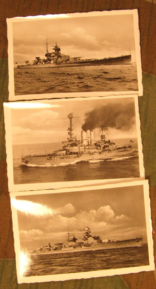 Die deutsche Flotte, 14 echte Foto Aufnahmen um 1941