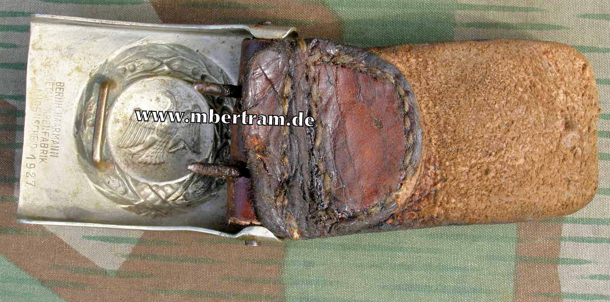 Koppelschloß Preußen f. Wachtmeister, Polizei (2. Modell)