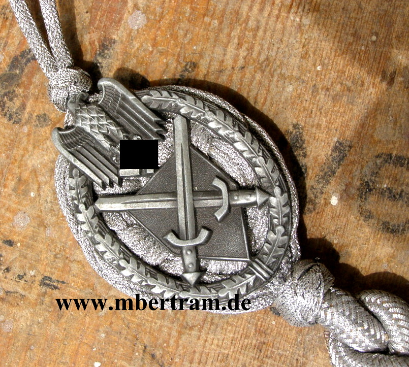 WEHRMACHT SCHÜTZENSCHNUR NEUER ART 1.STUFE