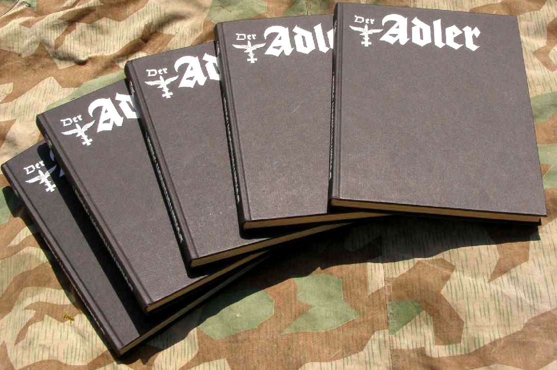 5 Bände Der Adler 1939/40/41/42/43/44