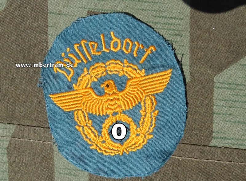 Ärmeladler Gendarmerie , Stadt Düsseldorf