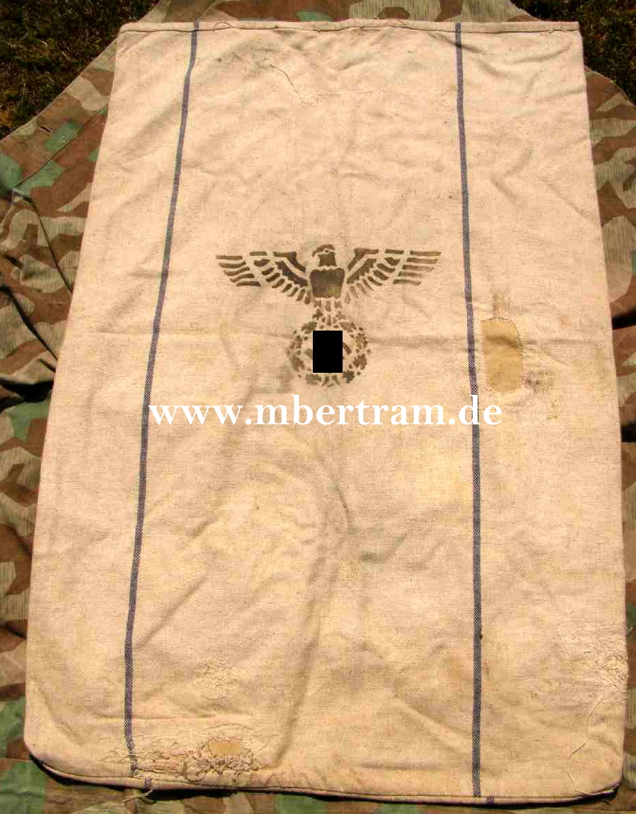 Heeres Verpflegungssack. Gebraucht, H.Vpfl.,1942 u.Adler