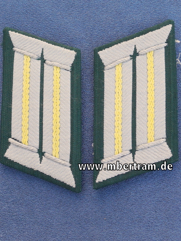 Paar Kragenspiegel der Wehrmacht Heer Nachrichtentruppe, Offizier