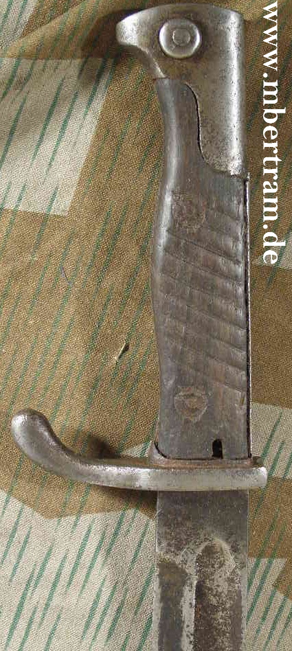 SEITENGEWEHR 98/05 DEUTSCHES REICH, o. Scheide 1915