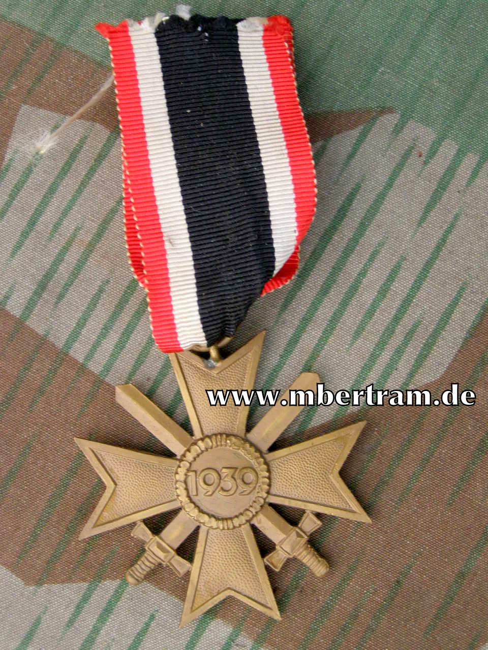 KvK 2 1939, m.Schw., Buntmetall, am Band