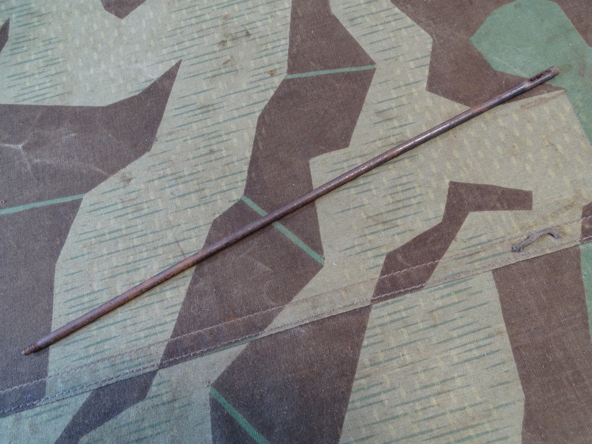 Putzstock für deutsches Gewehr/ Karabiner 98, 1. und 2. Weltkrieg, ca. 32cm