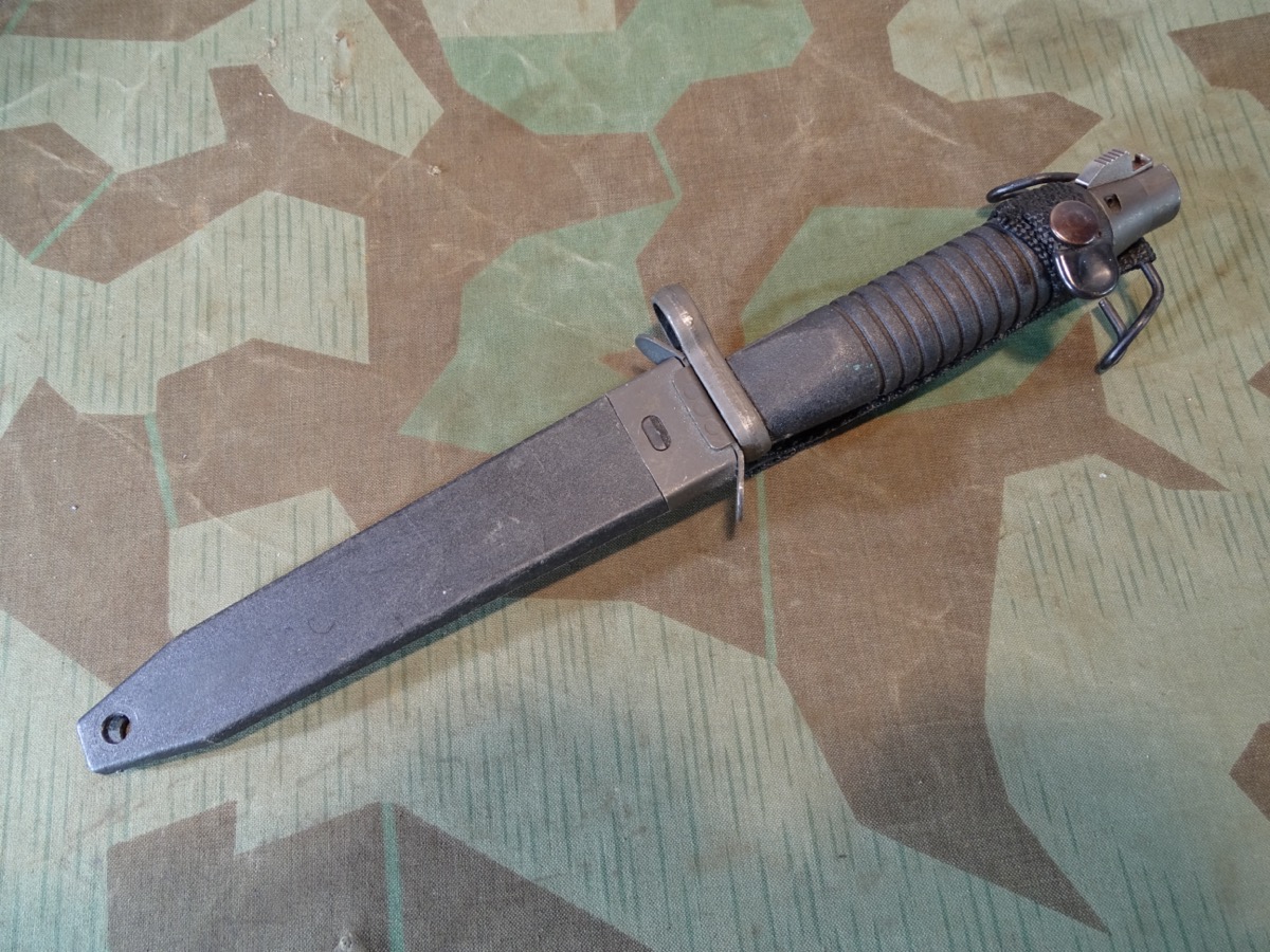 Deutsches GSM Bajonett für das griechische EBO G3 A3 / A4 Sturmgewehr, 1975-1981