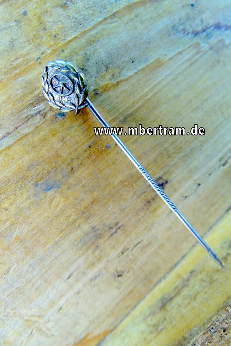 Kraftfahrbewährungsabzeichen in Bronze, 9mm Miniatur, Zustand 1