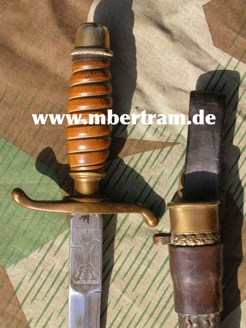 Serbischer/ Jugoslavischer Offiziersdolch, SS Handschar