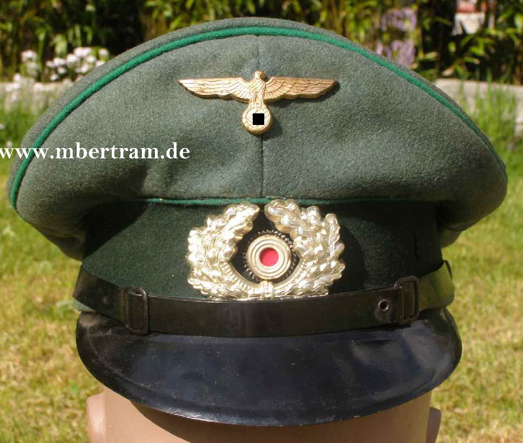 Replik: Wehrmacht Schirmmütze Heeresverwaltung.