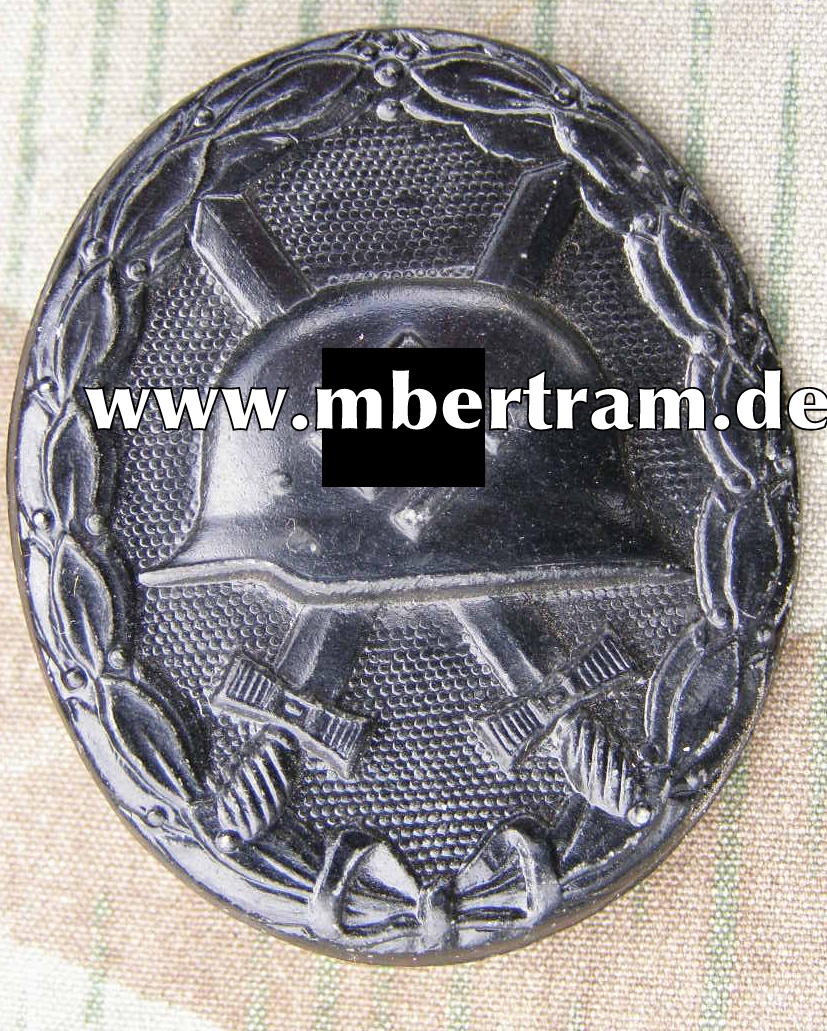 Verwundeten Abzeichen 1939, schwarz. Buntmetall.