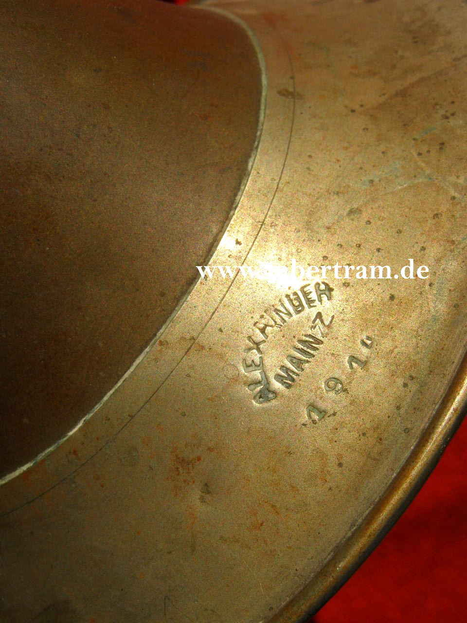 Preussische Signaltrompete " Alexander Mainz 1914"