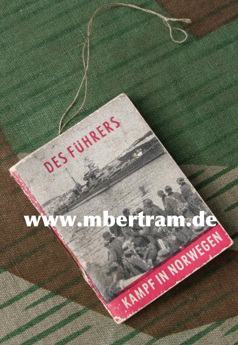 WHW Büchlein " Des Führers Kampf in Norwegen"