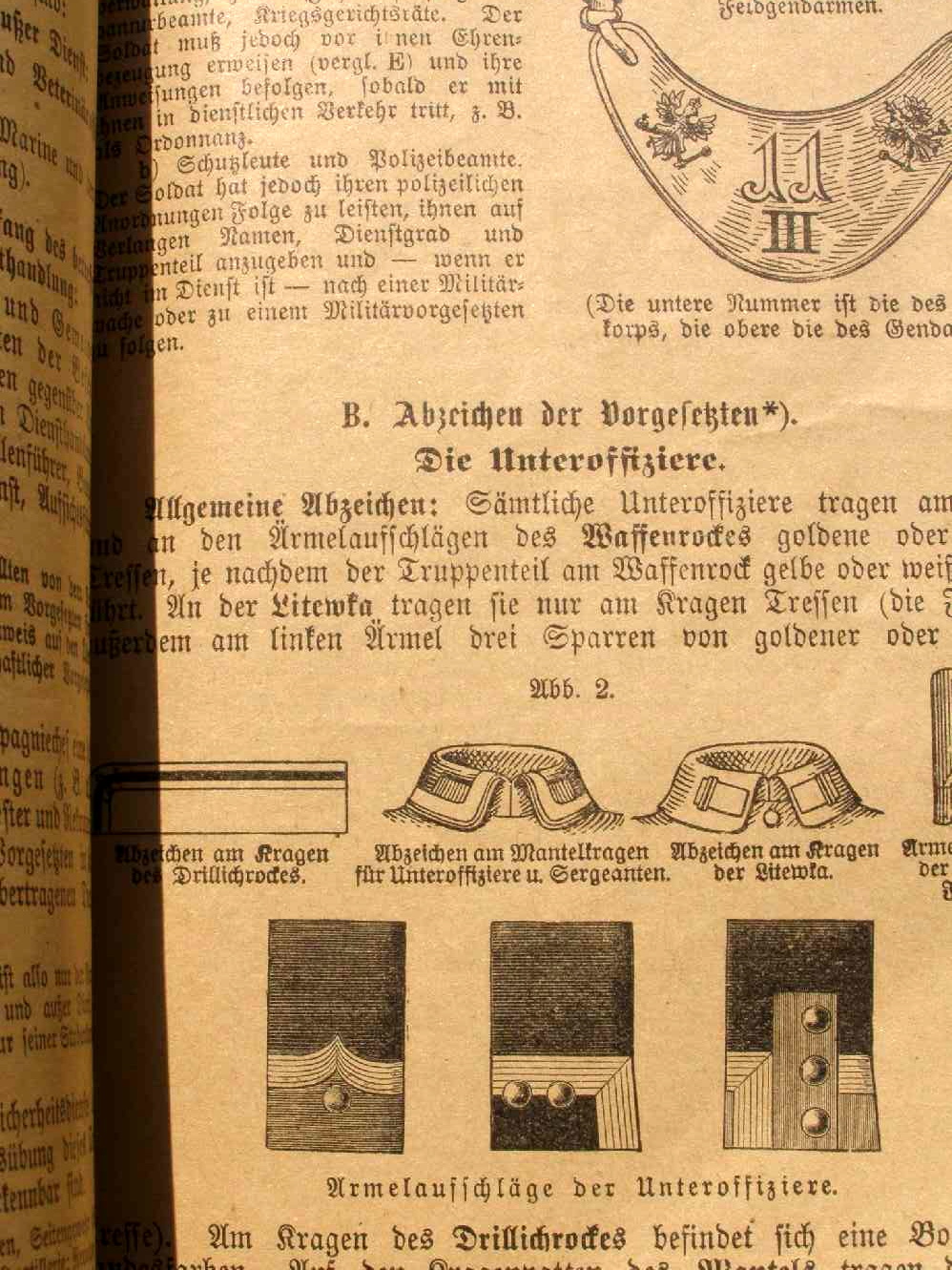 Dienstunterricht d. Infanteristen, Anhang f. MG Kp.1913 Berlin