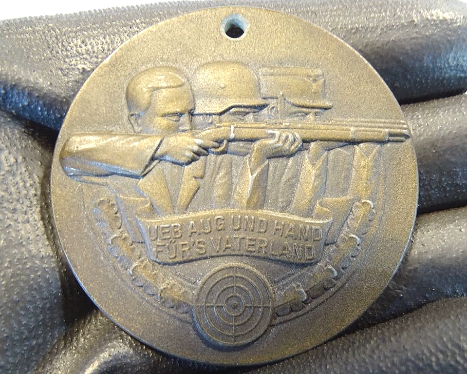 Schießpreis Frankenschießen WKG der BSG  Nürnberg 1941, ca 5 cm