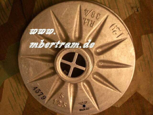 Filter Luftschutz Gasmaske Modell M 40/M 37, WaA Adler, Z2