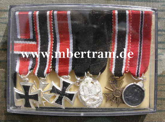 7er Miniaturen Frackkettchen, 1957er Ausführung