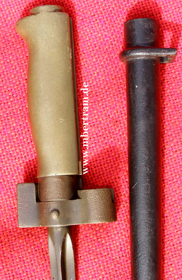 10359-5 Lebel Bajonett M 86/15, verschr., vereinf. Neusilbergriff