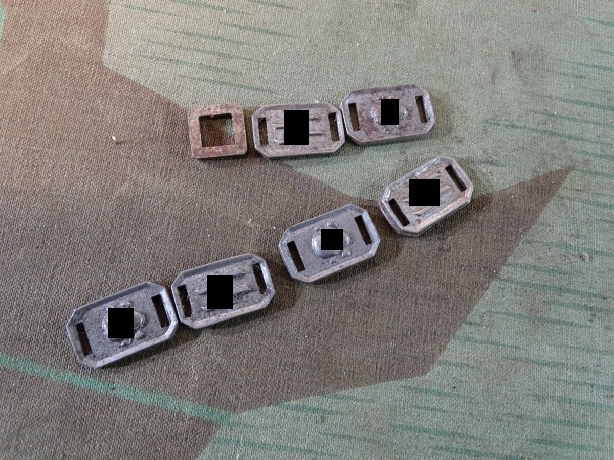 Kettenglieder Satz für den SS Diensttdolch M 36, sog. Kettendolch, Eisen
