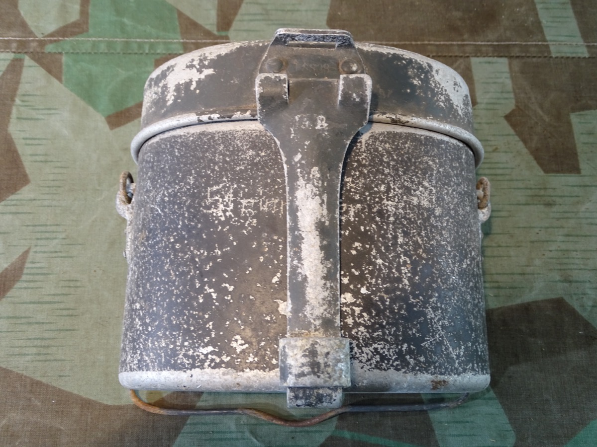 Wehrmacht Kochgeschirr noch ca. 80% Farbe, zusammengehörig. HSS 38