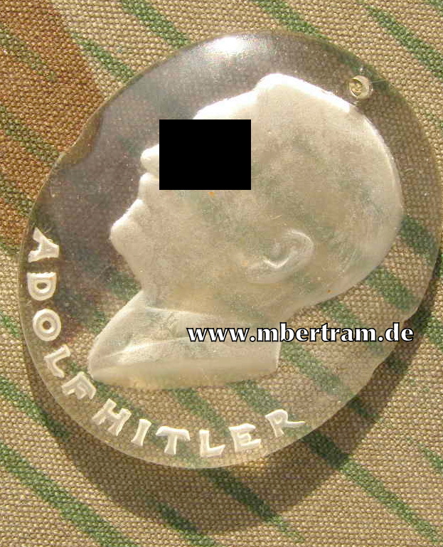 " Adolf Hitler", WHW März 1941, Glasabzeichen